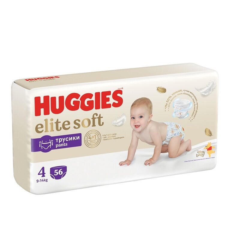 Autiņbiksītes - biksītes, 4. izmērs - 38.gab., Huggies Elite Soft