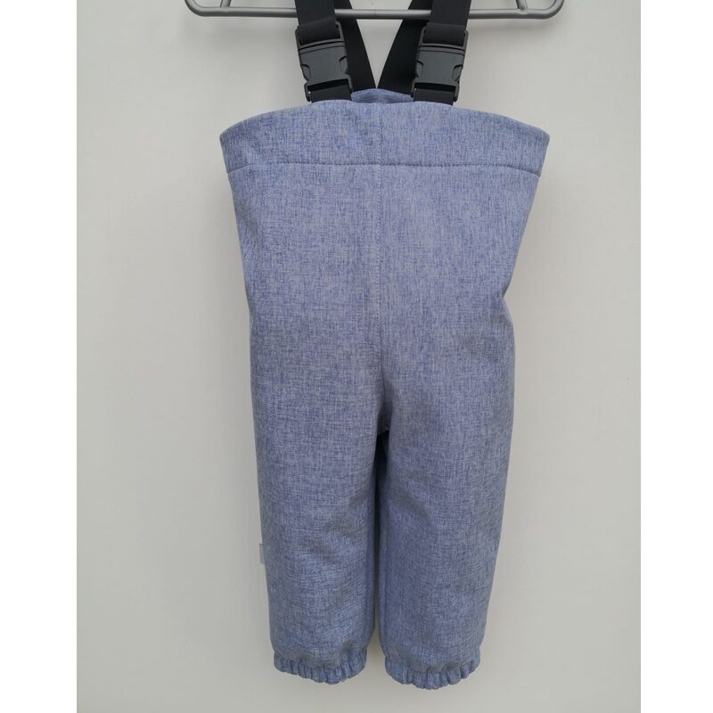 Softshell bikses ar regulējamām lencēm, gaiši zilas, 86-110, BB Collection