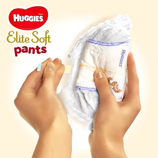 Autiņbiksītes - biksītes, 4. izmērs - 38.gab., Huggies Elite Soft