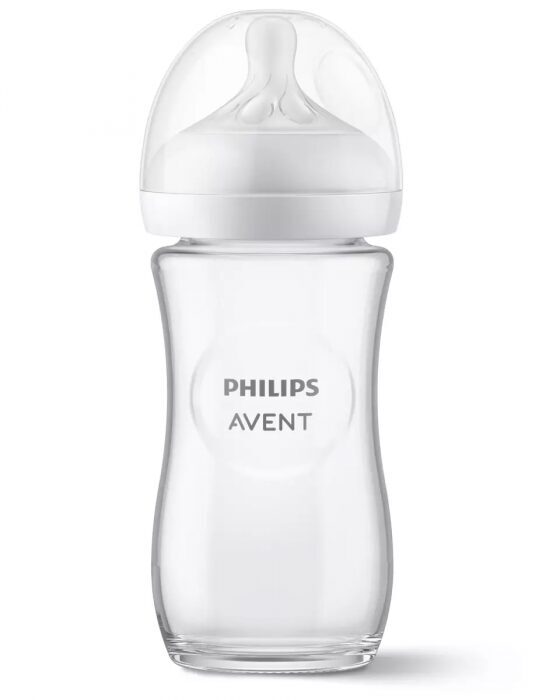 Natural response stikla pudelīte, 240ml, Philips Avent, SCY933/01