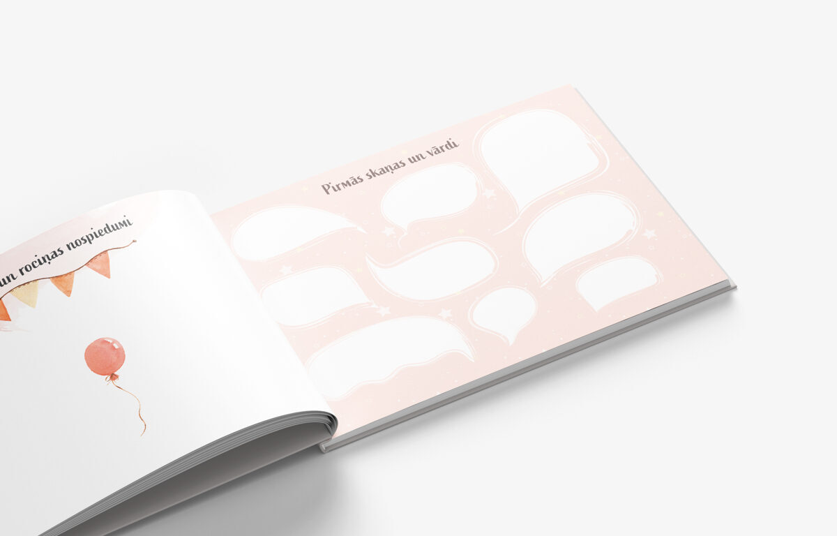 Mazuļas pirmā grāmatiņa - PIENEŅPŪKA, Soft Pink, BeLoved
